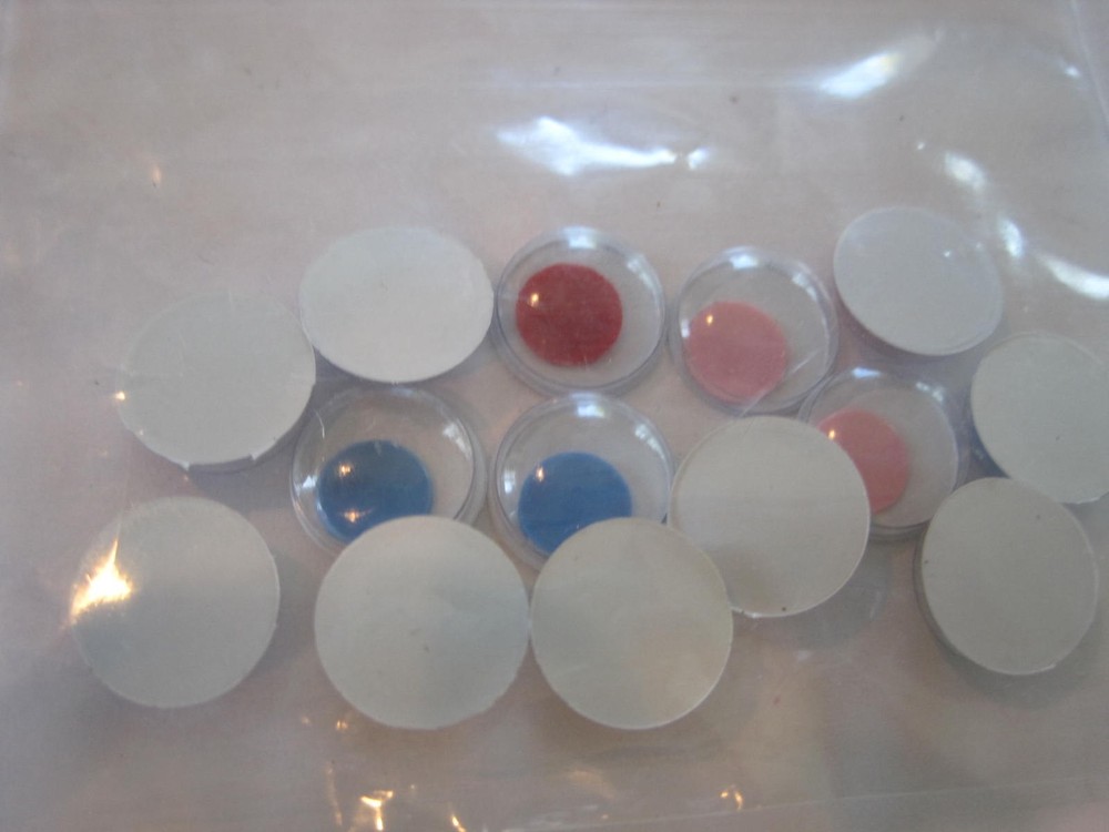 Wiggle Eyes 7 MM 10 MM Colored NOS