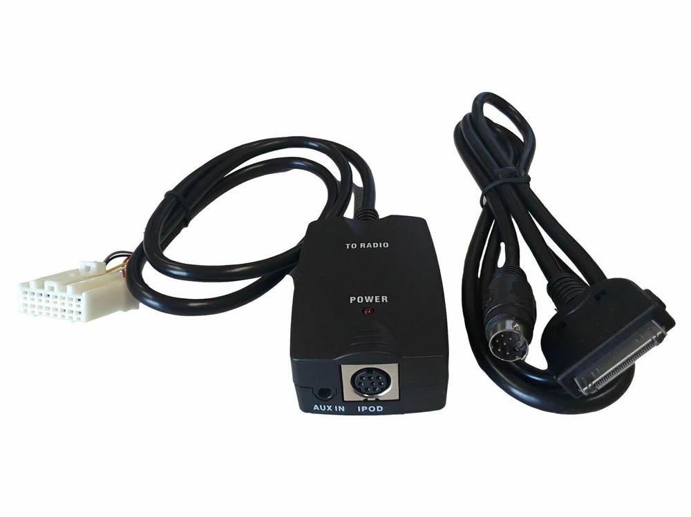 Aux In Adapter iPad iPod iPhone Charging Cable for 2002 2003 Mazda Protege