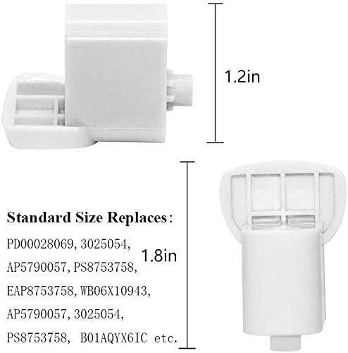 Upgraded 2 Pack WB06X10943 Handle Support Microwave Replacement Part by