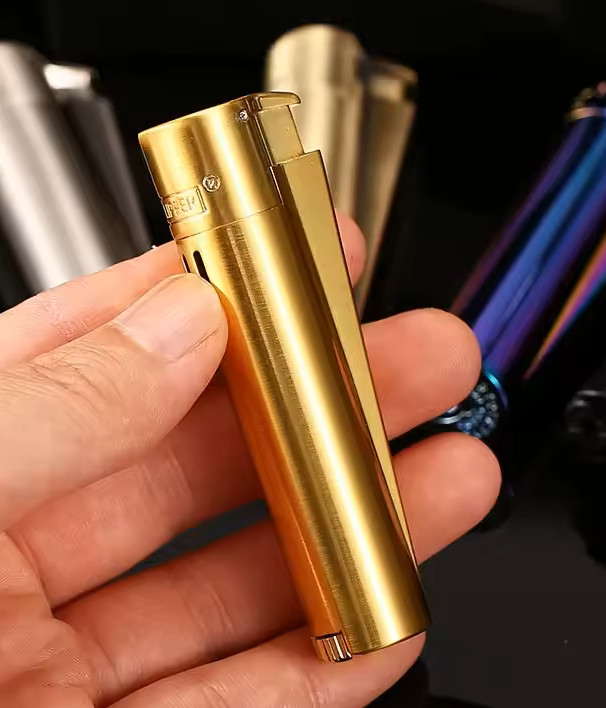 Clipper Jet Torch Lighter - Gold Color