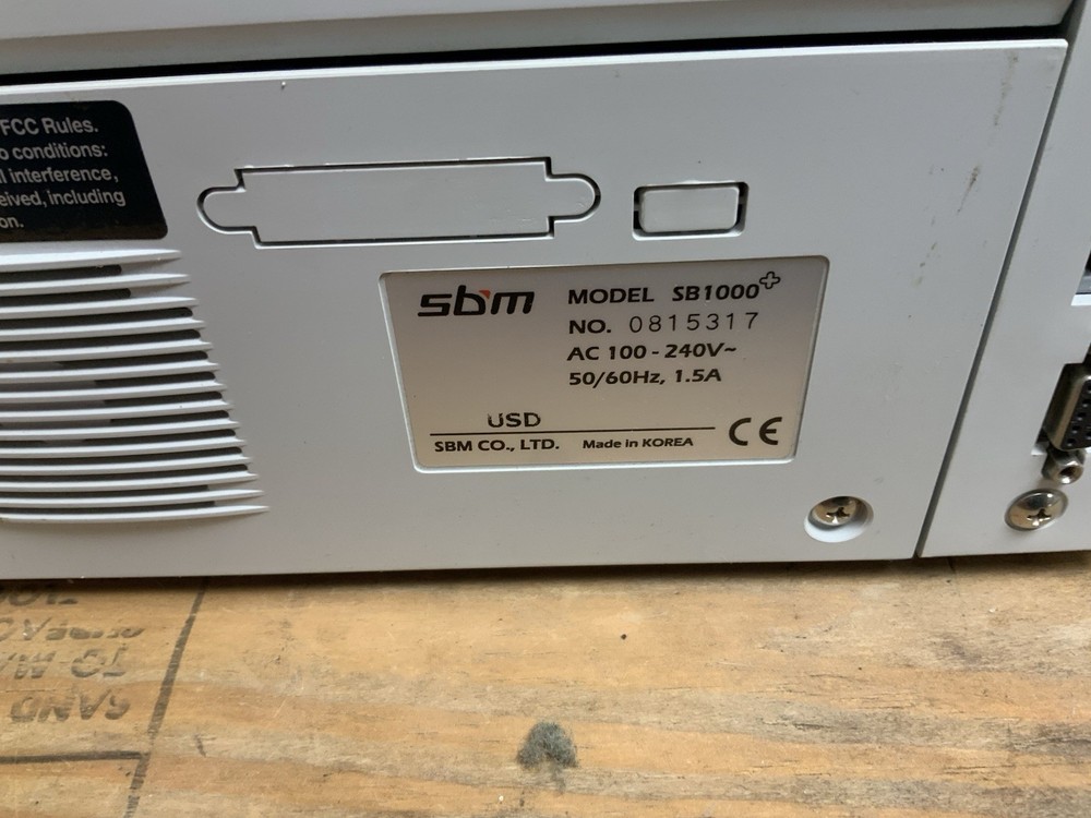 SBM SB 1000+ Currency Discrimination Counter