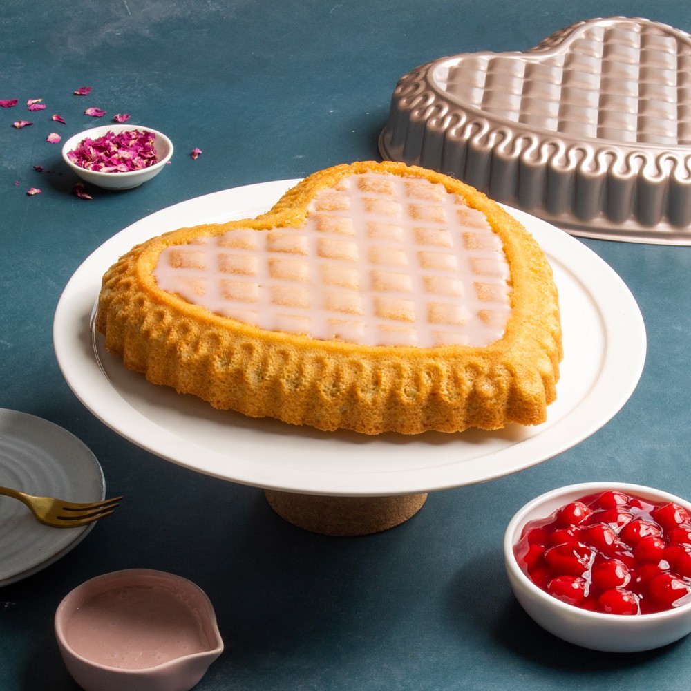 Nordic Ware Quilted Heart Cake Pan