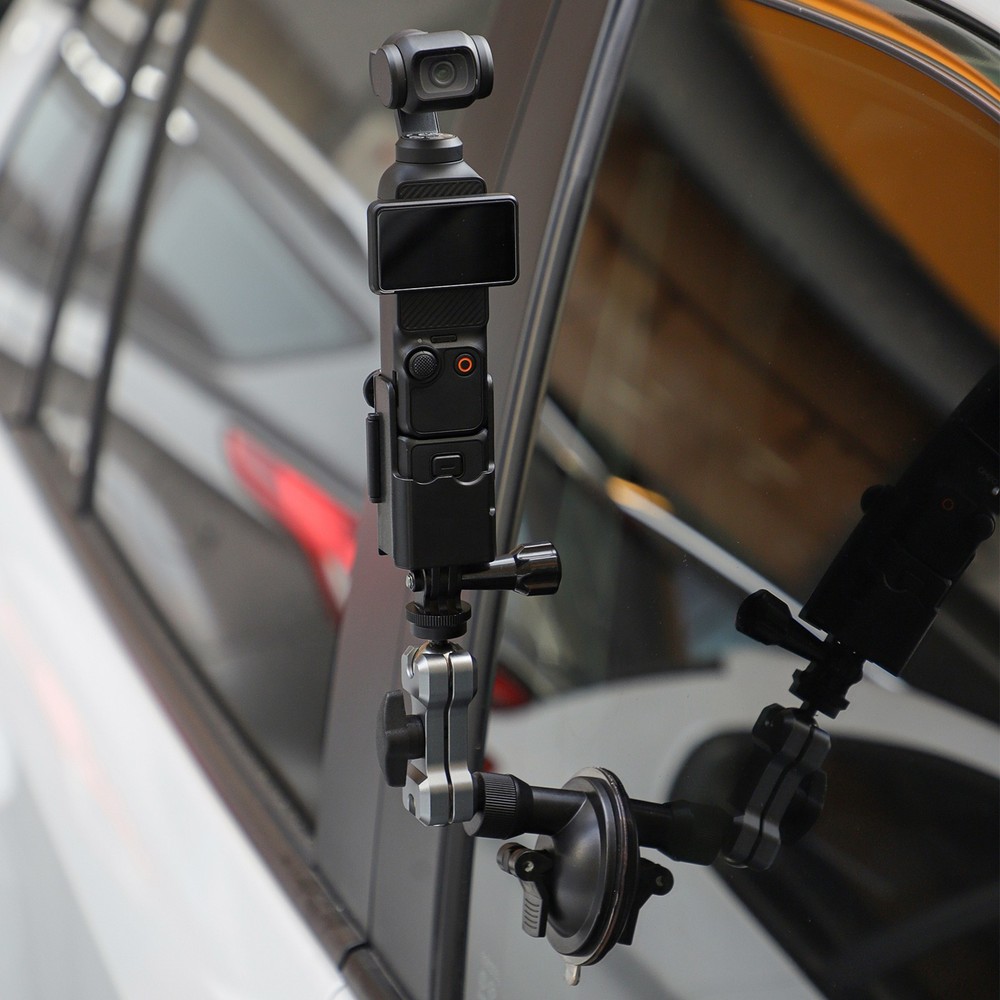 Foldable Upper & Lower Dual Adapter Mount Accessories For DJI Osmo Pocket 3