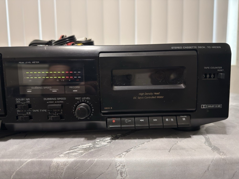 Sony TC-WE305 Cassette Deck *WORKS GREAT!!!*** 💥