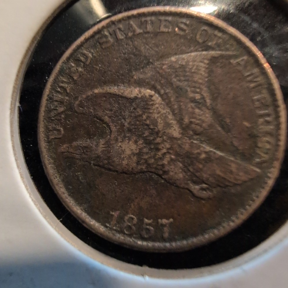 1857 1C Flying Eagle Cent