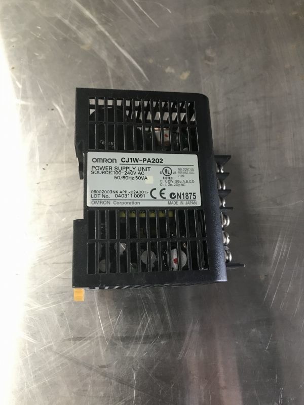 OMRON CJ1W-PA202 Power Supply PLC Module USED