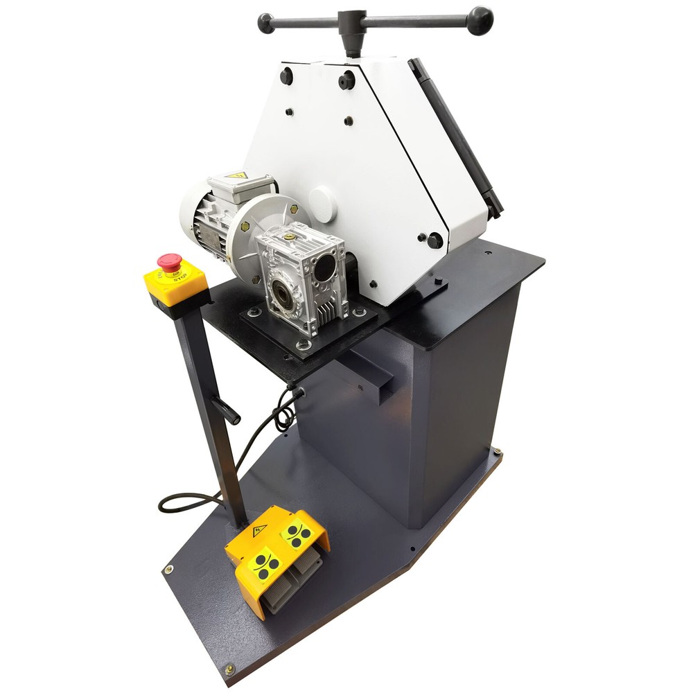220V 3PH Type 30 Roll Bender Ring Roller Pinch Roll Bender Bending Machine