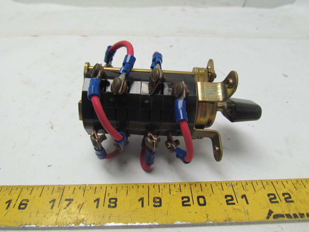 Electro Switch 101904LS8443 Rotary Switch Phase Select 120 VAC 10A