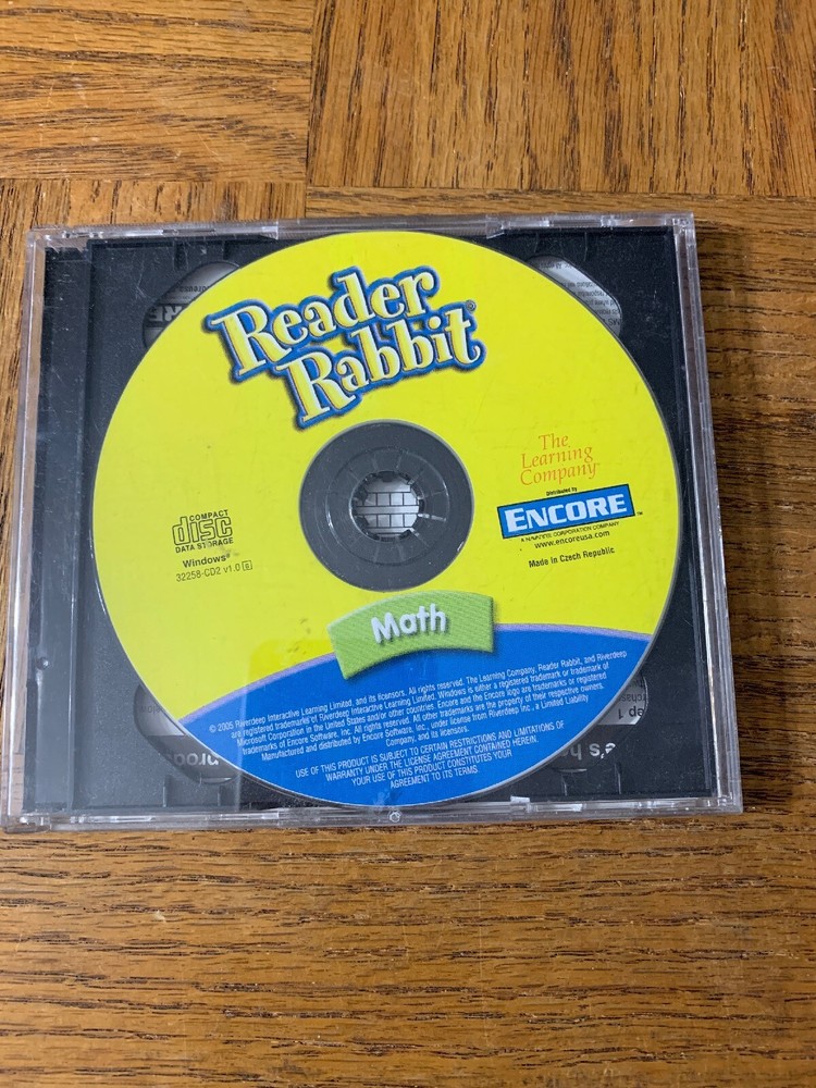 Reader Rabbit Math And First Grade PC Game