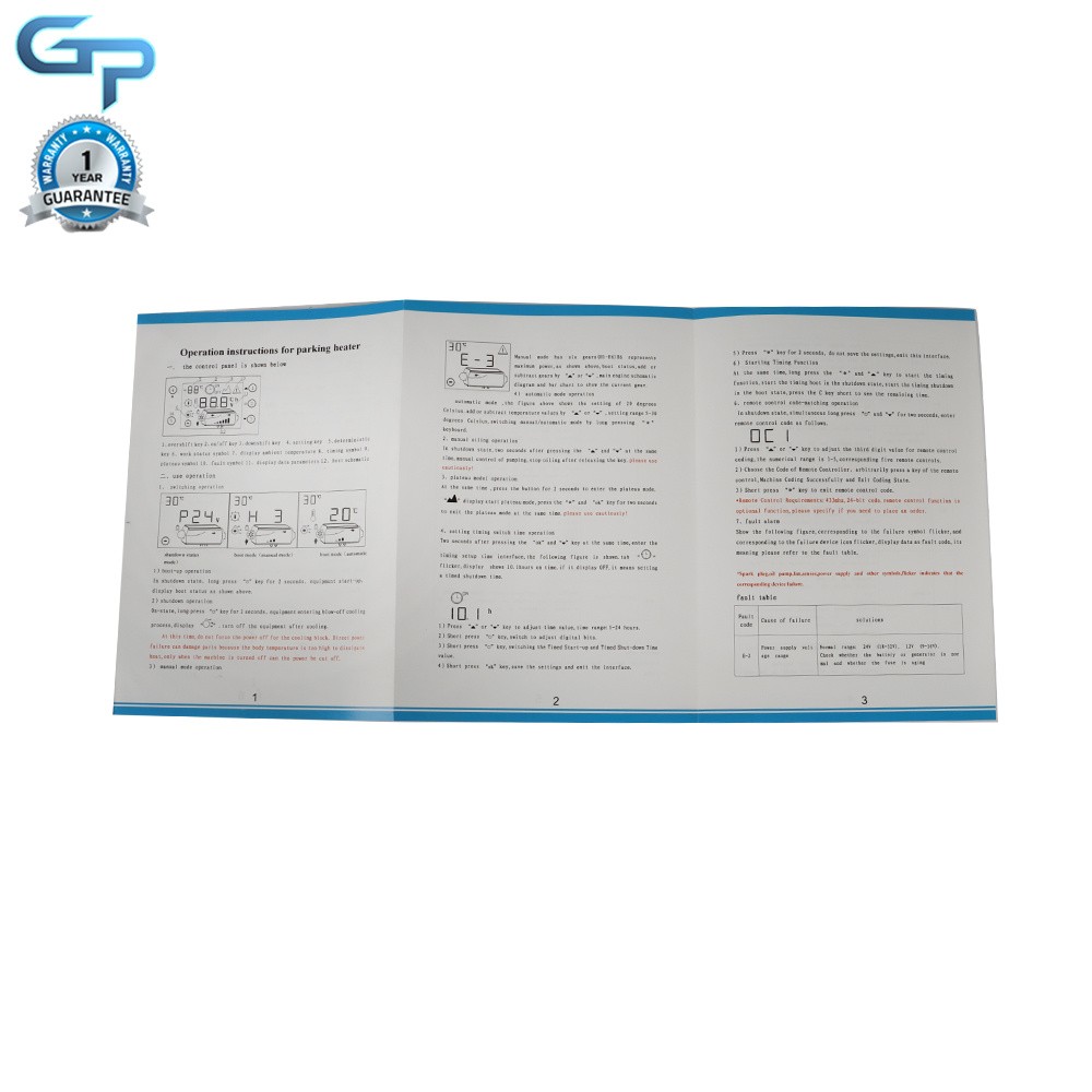 8KW 12V Diesel Air Heater W/LCD Thermostat Quiet For Trucks Boat Car Trailer