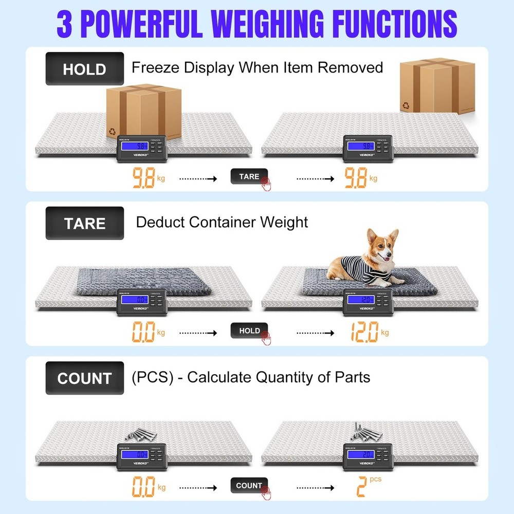 1100LB Dog Scale Livestock Digital Scale