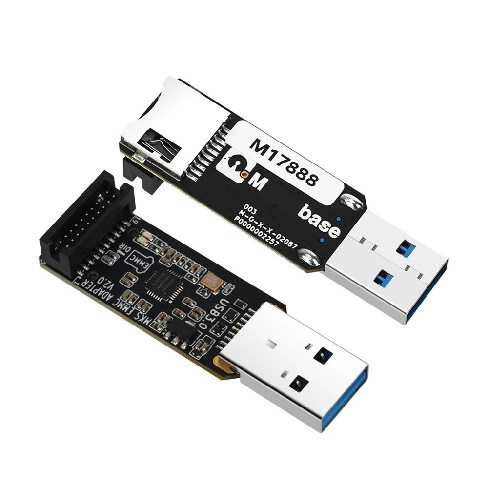 For MKS EMMC-ADAPTER V2 USB 3.0 Card Reader for MKS EMMC Module Micro- TF9243
