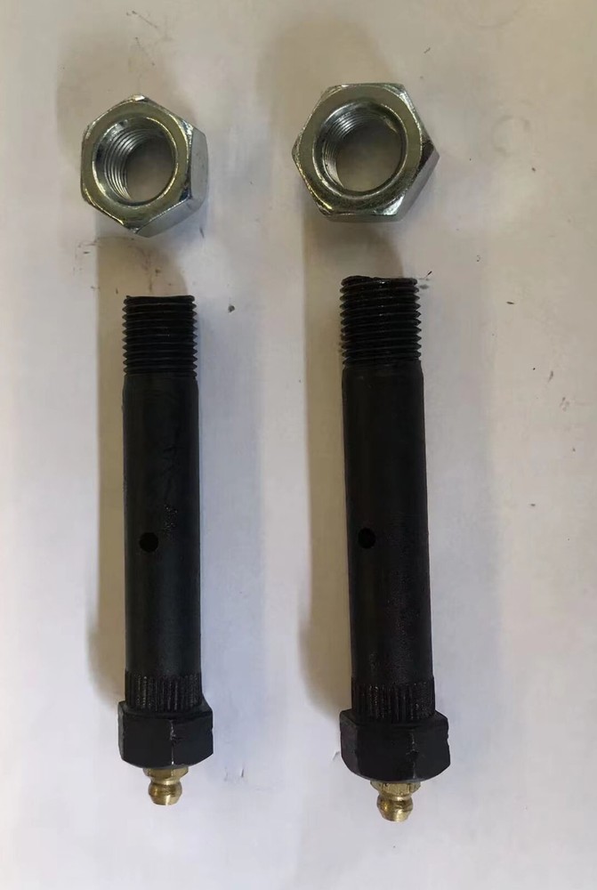 6 (SIX) KIT 3500# Trailer Axle Spring Shackle Grease Type Eye "wet" Bolt 9/16 x3