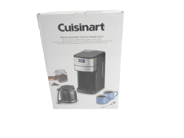 Cuisinart DGB-400 Automatic Grind & Brew Coffeemaker - Black - NEW