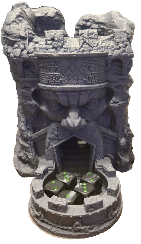 Dwarf Bastion Premium Made Dice Tower