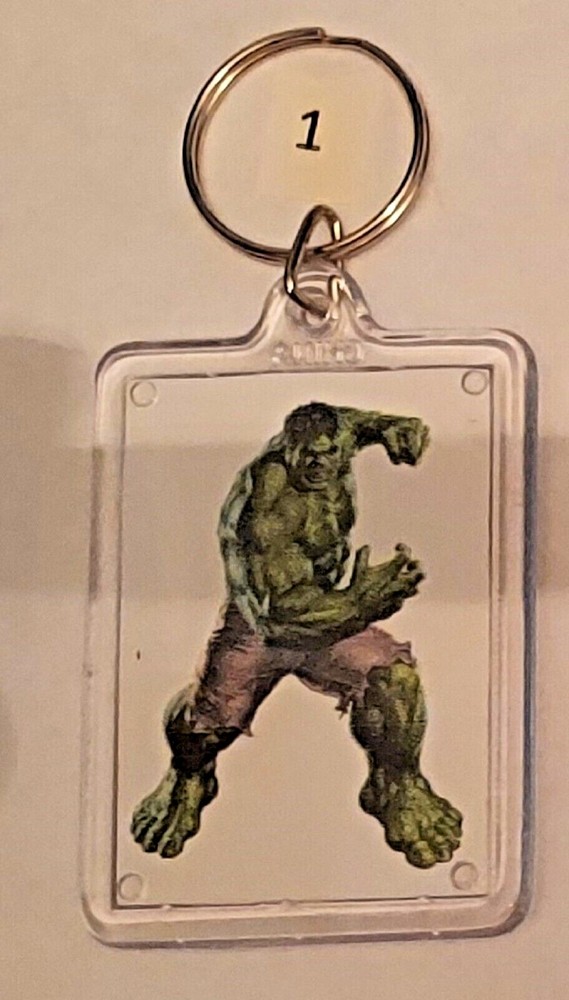 Key Chain--Marvel Keychain (Double Sided) Pick From List