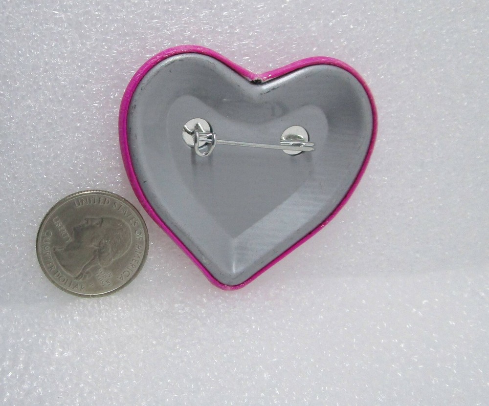 Caring Is Fun Button Pin