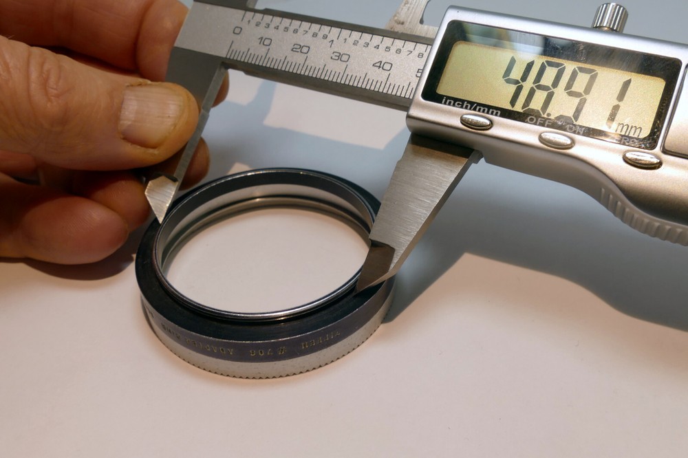 Tiffen # 706 Series 7 VII Adapter with Retaining ring for 49mm threads