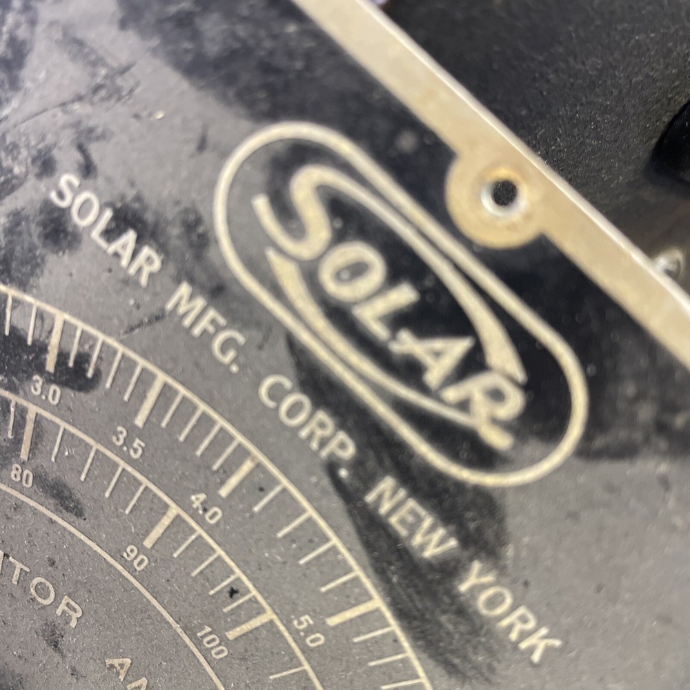 Solar Capacitor Analyzer Parts Model CE Power Factor Potentiometer