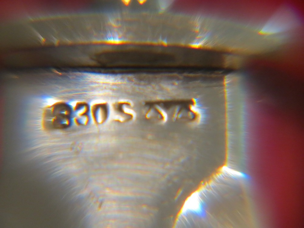 DAVID ANDERSON 830s SILVER RADHUS NORWEGIAN CHEESE PLANE NM