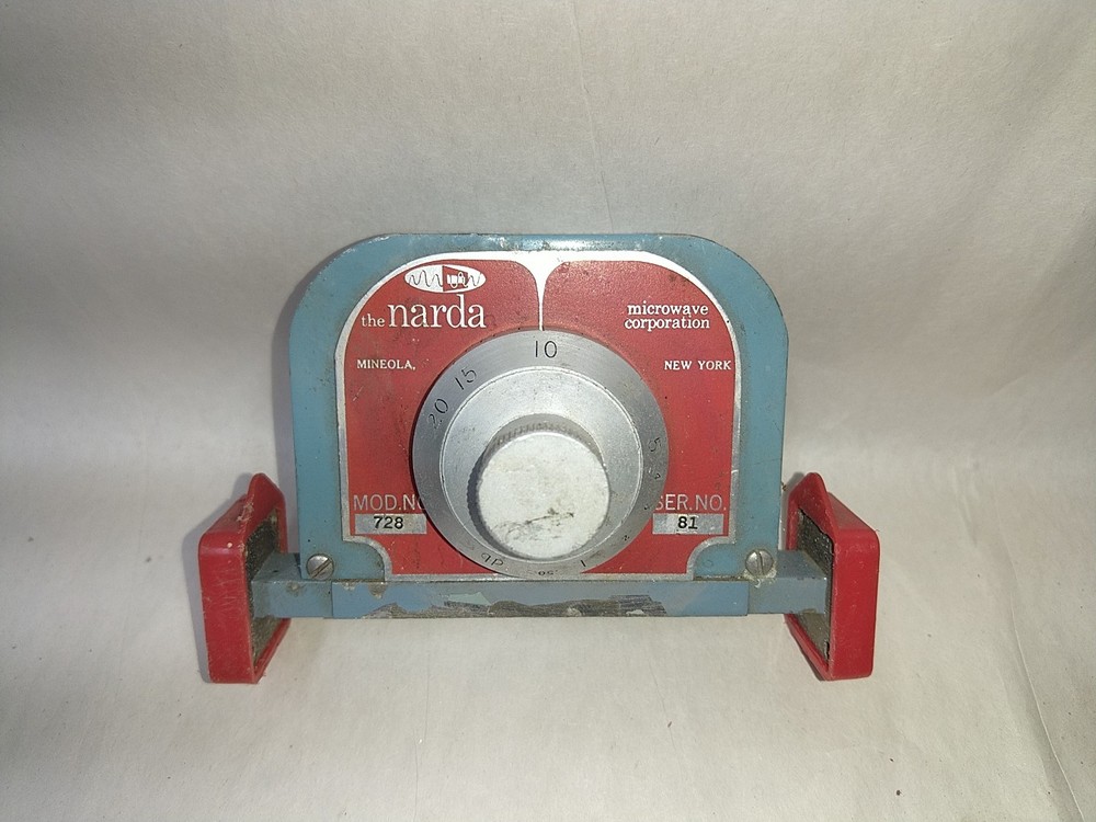 NARDA 728 WR42 Direct Reading Variable Attenuator, 0-25 dB