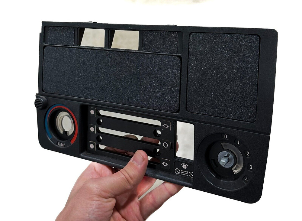 BMW E30 OBC Delete Panel | Onboard Computer Blank | 11 Button or  Euro Clock