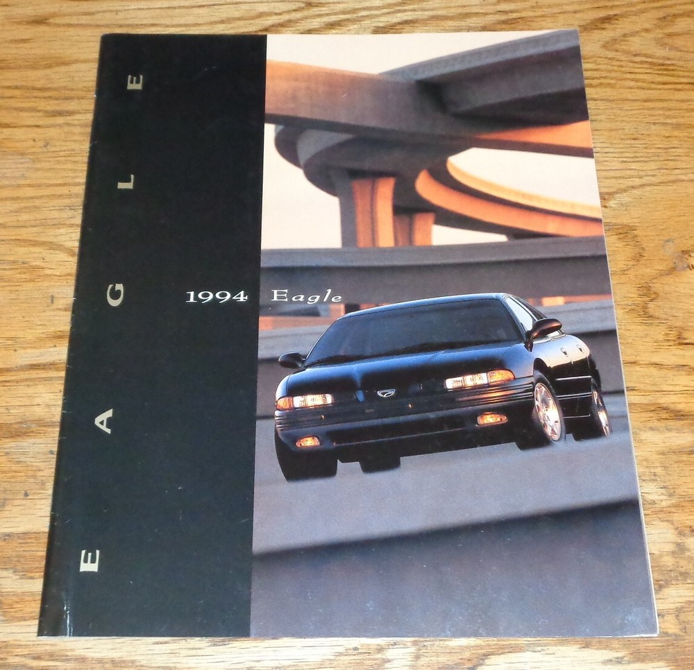 Original 1994 Eagle Full Line Sales Brochure 94 Vision Summit Talon