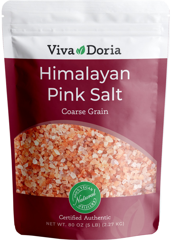 Viva Doria Himalayan Pink Salt, Coarse Grain, 2 lb