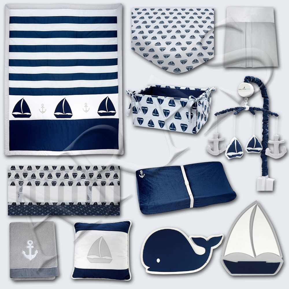 Nautica Kids 11 pc. Crib Bedding Set