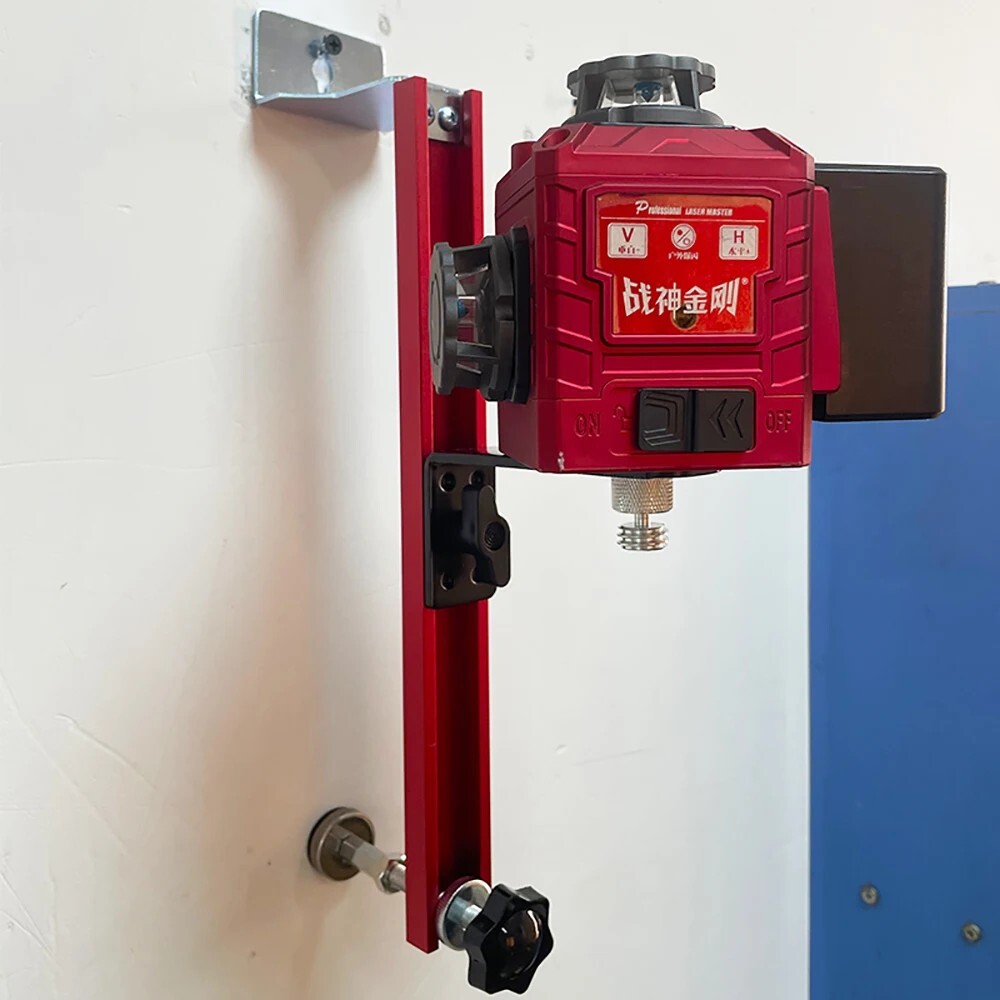Adjustable Universal Laser Level Wall Mount Bracket Laser Leveling Support Stand