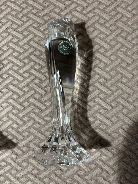 RARE - 2 Lenox Arctic Bloom 7.25" Candleholders - Original Box