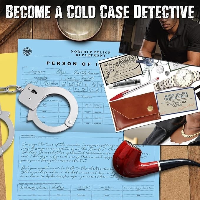 Unsolved Case Files | Cahill, Max - Cold Case Murder Mystery Game