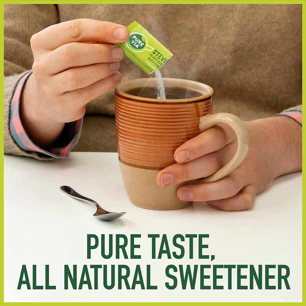 Stevia Plant-Based Zero Calorie Sweetener Packets (800 ct.)