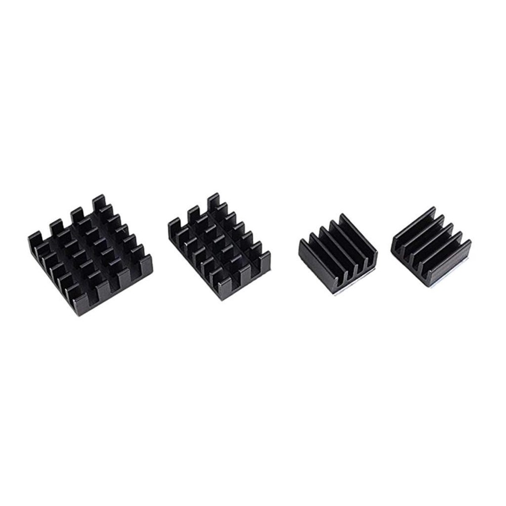 4pcs Pi Sink Aluminum Cooler Cooling Kit For Pi