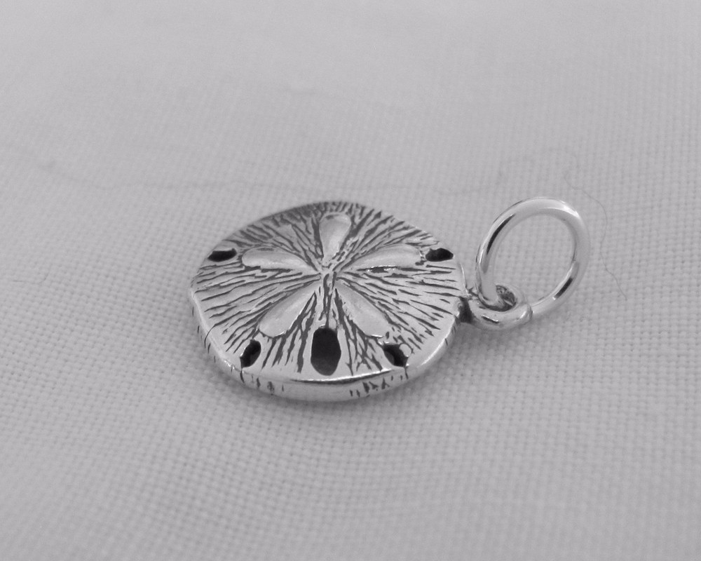 Sterling Silver Sand dollar charm