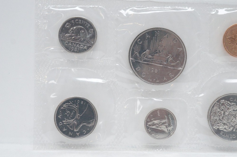 1981 Canada Proof Like Set With Envelope and COA (otb1089)