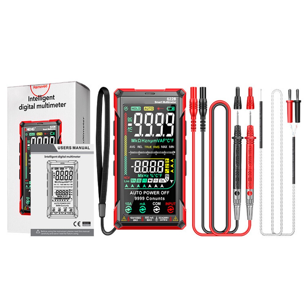 ANENG 622B Digital Touch Multimeter Auto Range True RMS AC DC Volt Current Meter
