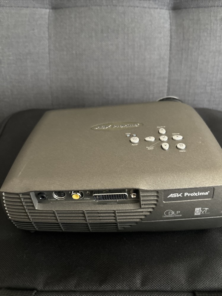 ASK Proxima M2+ DVI Projector + Remote + Case + Cables (Works Great)