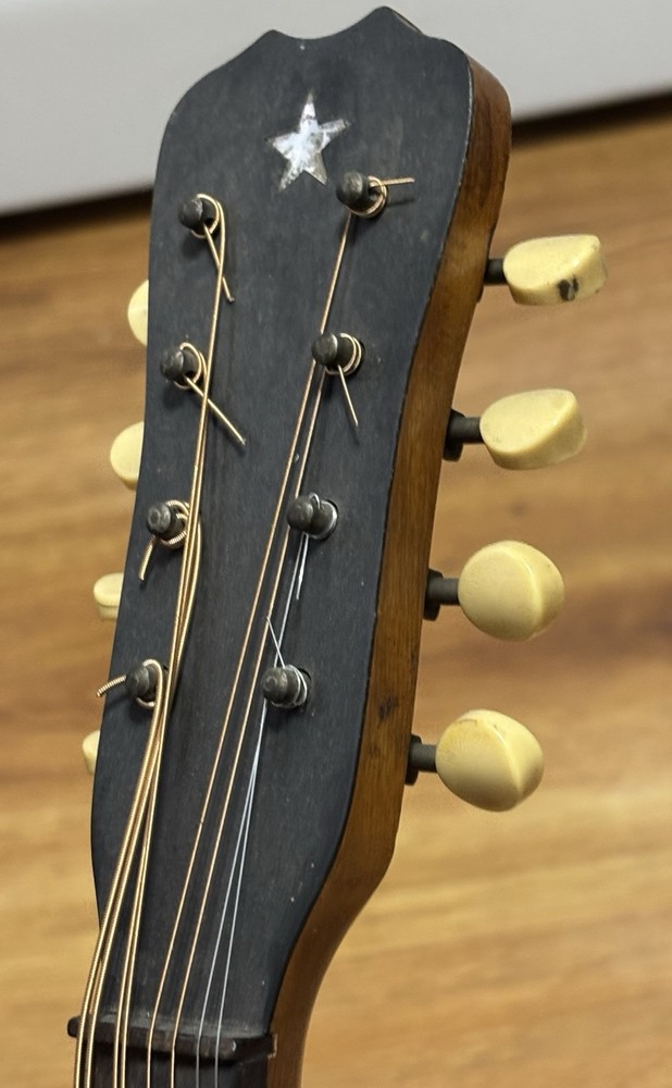 Bell Tailpiece Vintage Banjo 8 String Mandolin