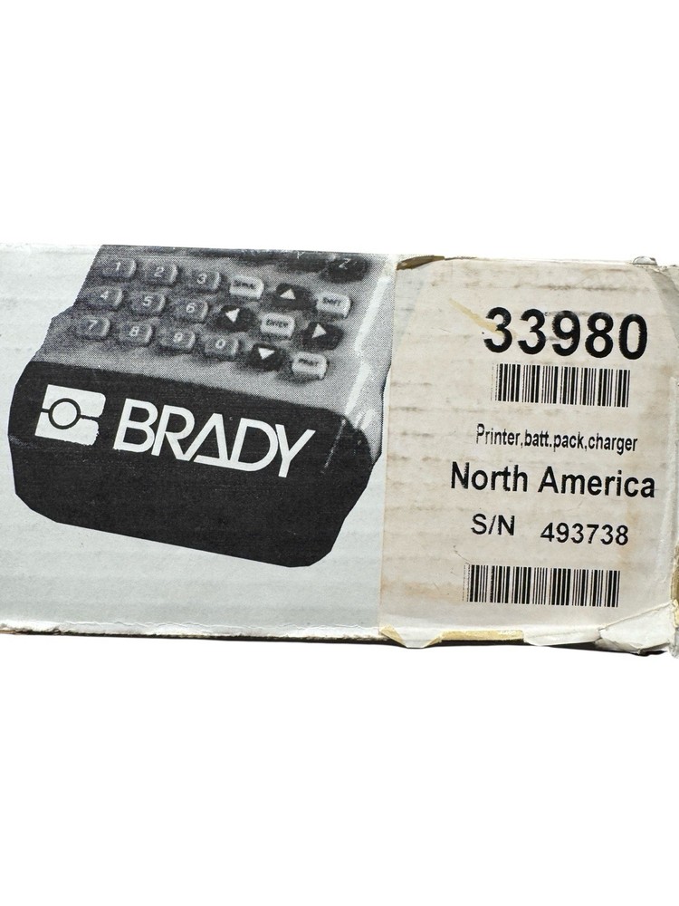Brady I.D. Pro Plus Model 33980 - Complete