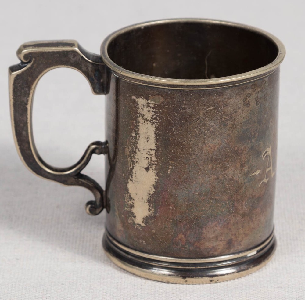 Meriden Silver Soldered Small Cup - 011 - Inscribed