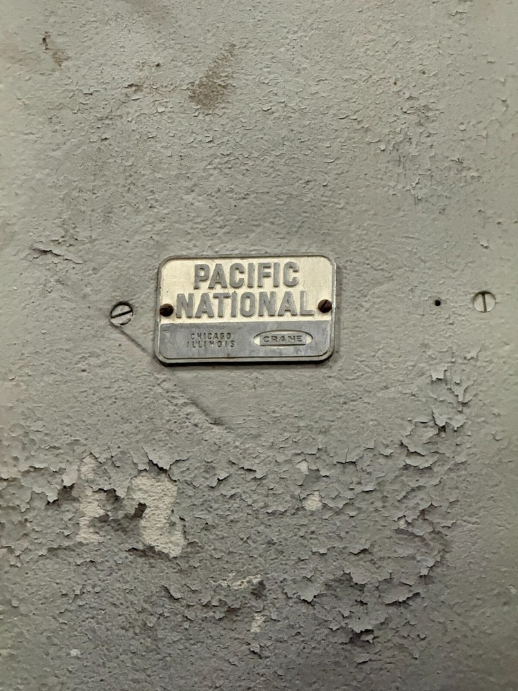 Old Pacific/National Steel Boiler FOR PARTS OR SCRAP ONLY - YOU MUST REMOVE