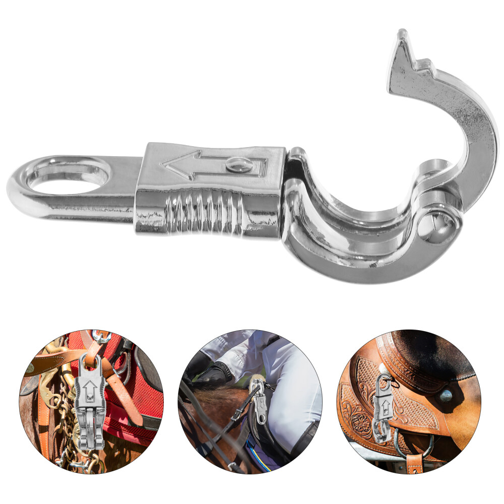 1PC Panic Hook 102MM Panic Snap With Fixed-eye Quick Release Riding Snap