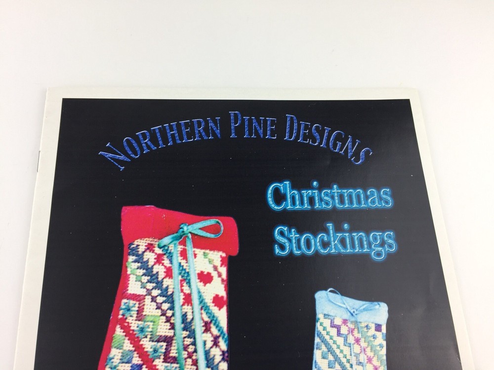 Northern Pine Design Christmas Stocking Needlepoint Pattern