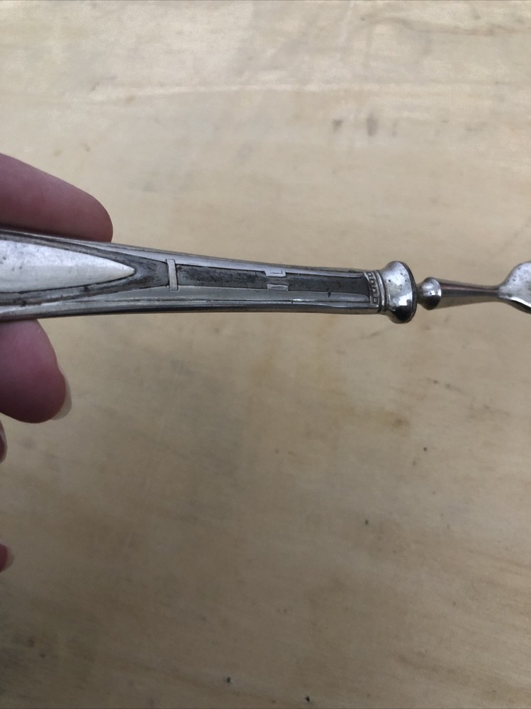 Antique D. Peres Solingen Germany Fork Ornate Handle Serving Dinner