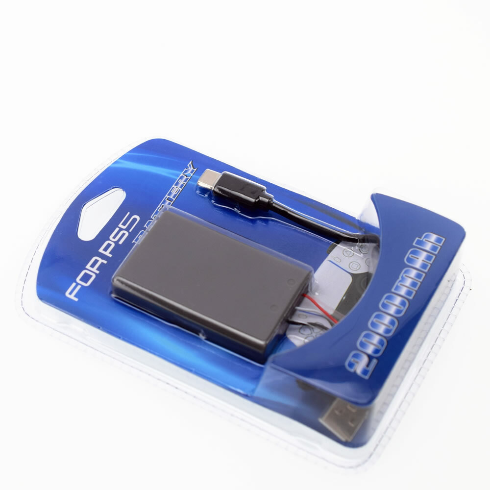 2000mAh Battery Replace For Sony PS5 PlayStation 5 Controller+USB Charging Cable