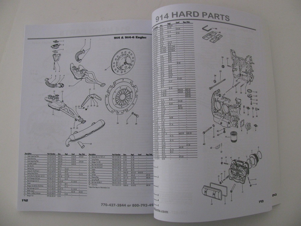 World's best 914 catalog technical guide from headquarters