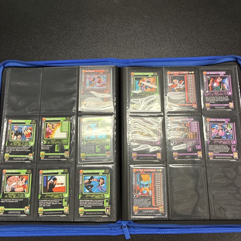 Dragon Ball GT TCG Super 17 Saga set.