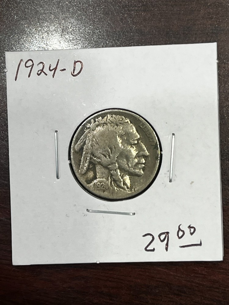 1924-D Buffalo Nickel