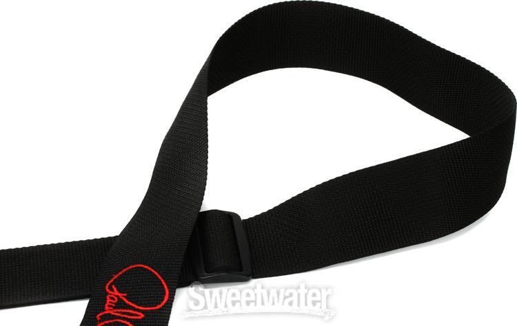 PRS Poly Strap Signature - Black/Red